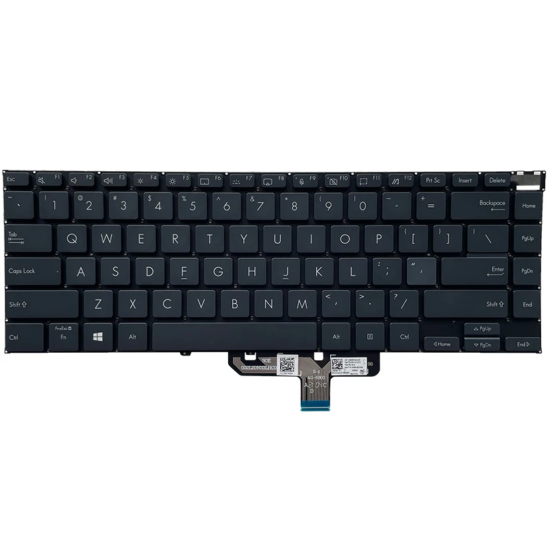Фото Клавиатура для ноутбука HC США ASUS Zenbook 14X UX5400ZB UX5400ZF UX5400E UX5400EA UX5400EAG UX5400EG UX5401Z UX5401E UM5401 UM5401QA №2