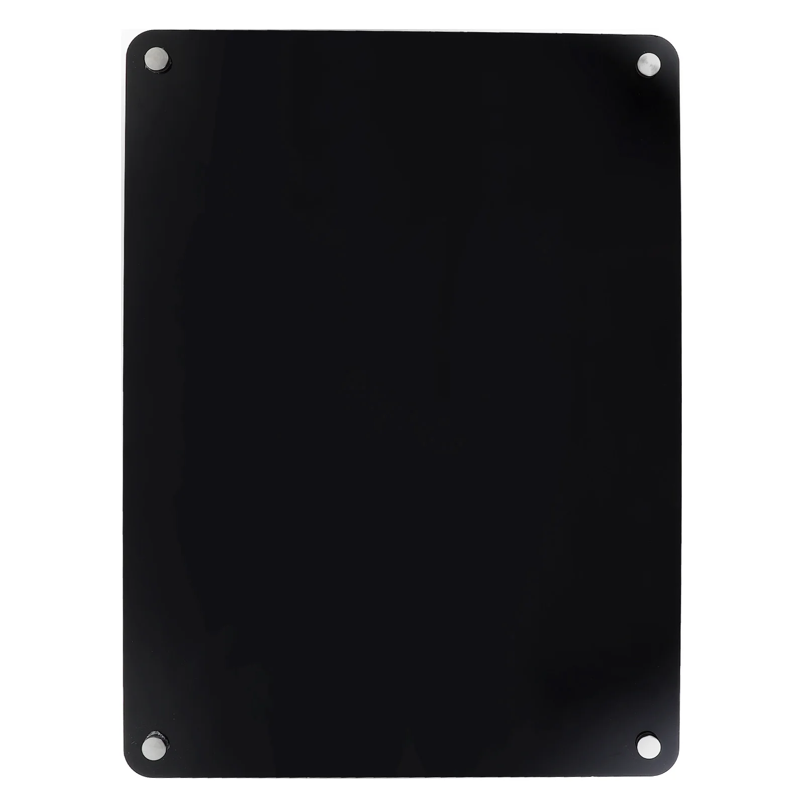 

Magnetic Dry Erase Board Calendar Acrylic Blank Clear Black Fridge Refrigerator