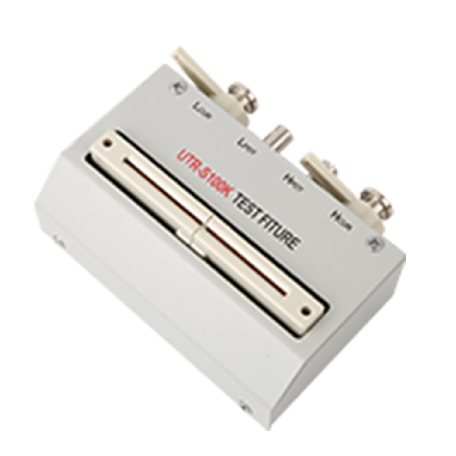 

UNI-T UTR-S100k 4-Wire Test Box Double-Lock Four-end Test Fixture use for to 100kHz.