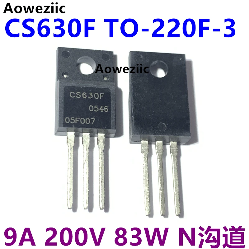 

CS630F TO-220F-3 CS630 9A 200V N канальная полевая трубка, пластиковая упаковка, новинка, оригинал