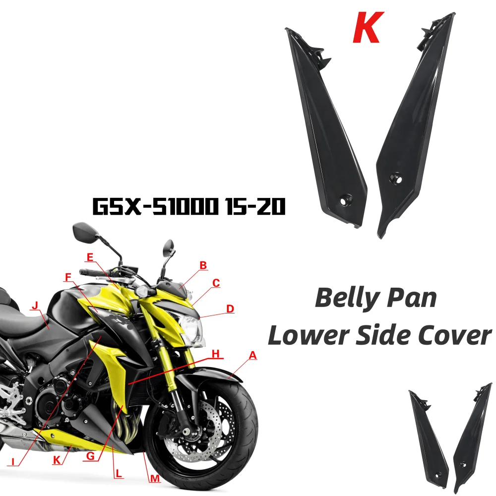 

Нижняя боковая крышка для мотоцикла Suzuki GSX-S1000 GSX S 1000 2015-2020, аксессуары для направляющих мотоциклов