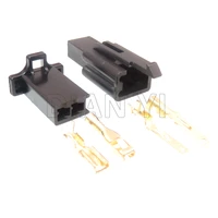 1 set 2 way car abs sensor wiring cable sockets 6030 2981 6040 2111 automobile plastic housing unsealed socket