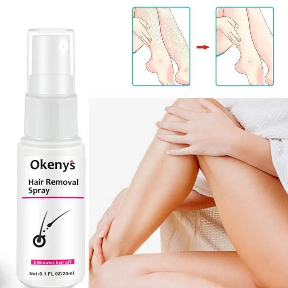 

2 Minutes Effect Hair Removal Sprays Painless Depilatory Nourish Hair Smooth Cream Cream Easy Removal Fast 20ml Mild M5H8
