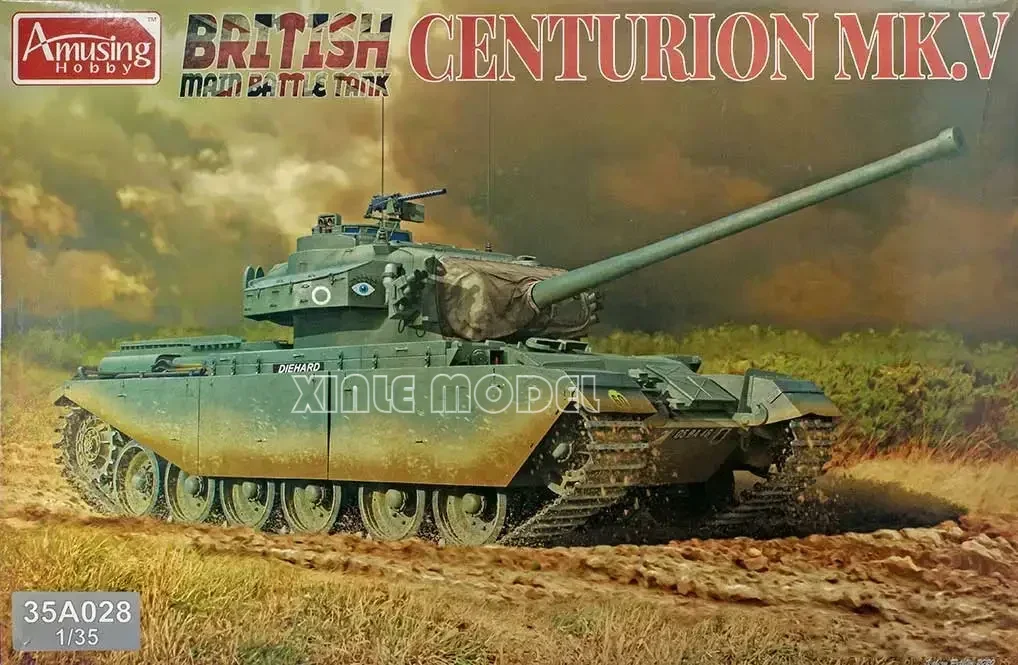 Комплект модели забавного хобби в масштабе 1/35 35A028 британский главный боевой танк