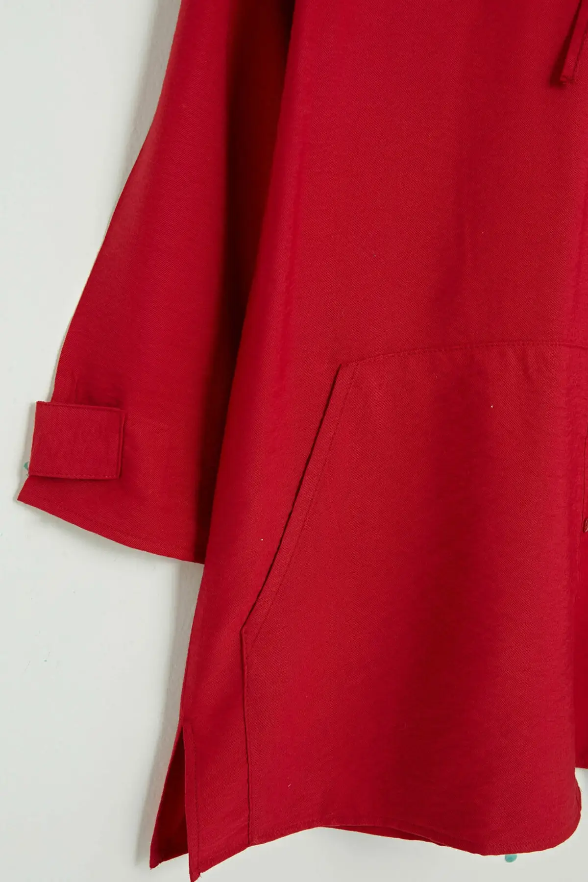 

Women's Matte Red Tunic Women Muslim Tunic 2021 Fashion