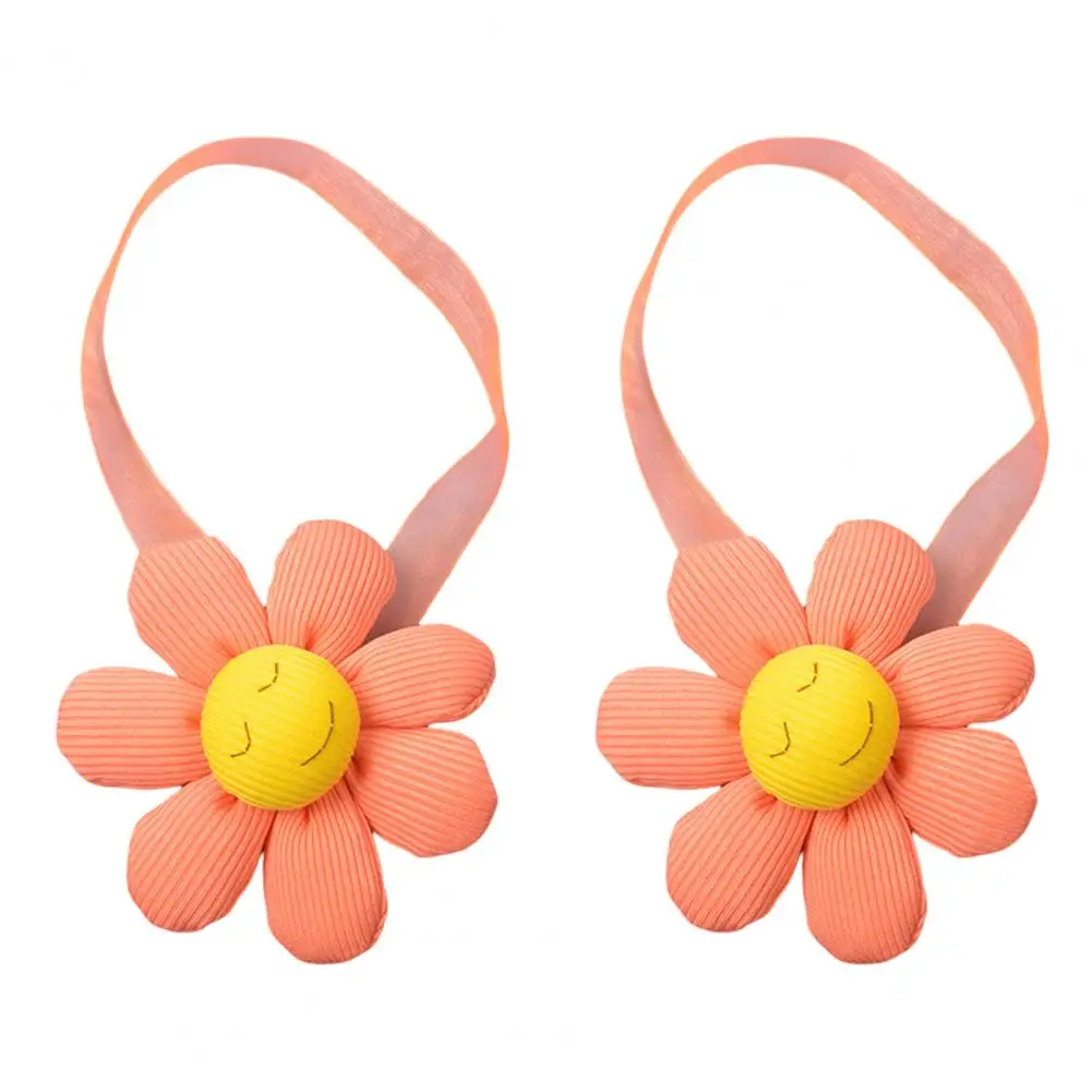 

2Pcs Delicate Flower Curtain Tieback Window Room Decor Curtain Holdback DIY Decorative