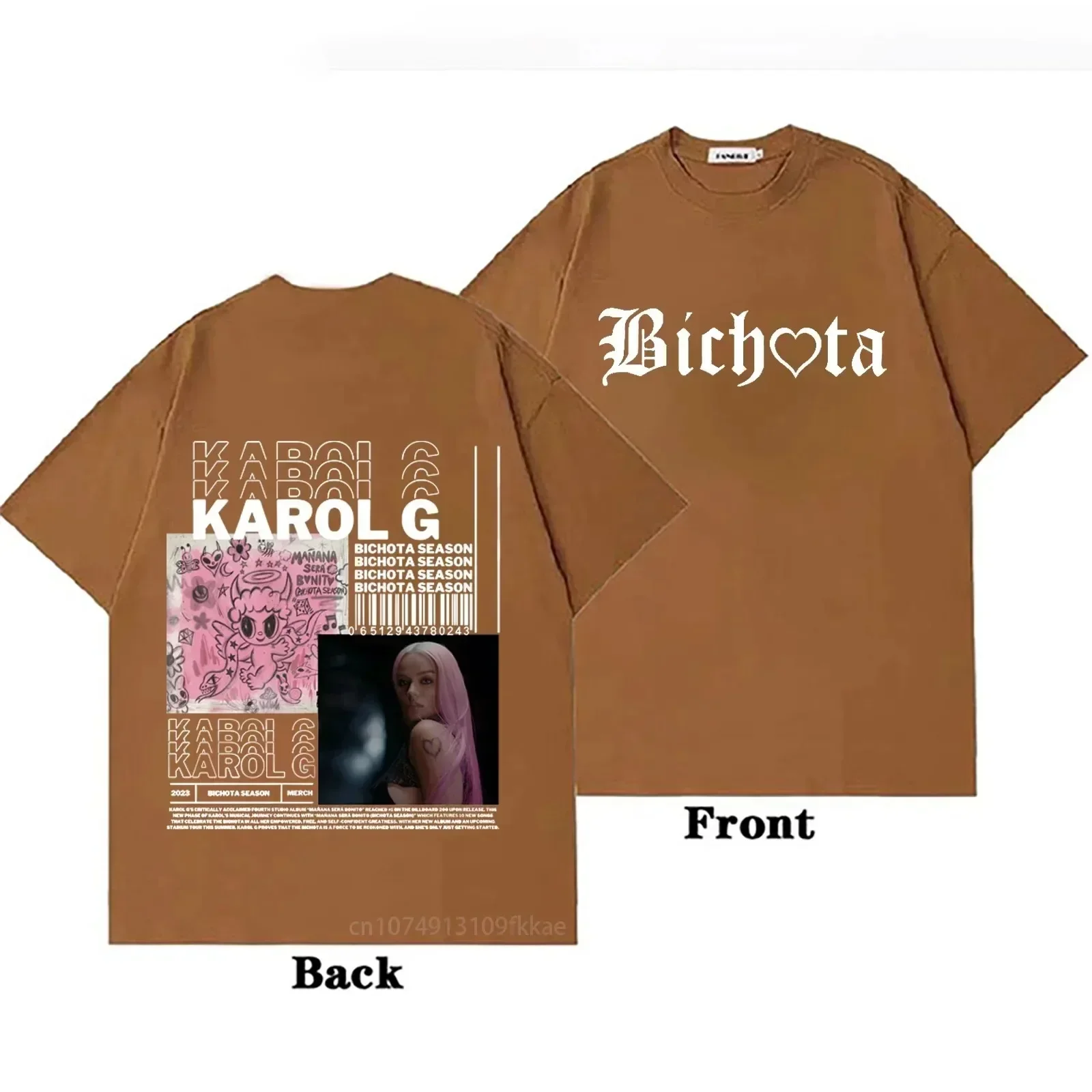 G czarna koszulka letnia z krótkim rękawem mężczyźni kobiety moda codzienna bluzki nadrukiem typu oversize zwykły Vintage piosenkarka fani