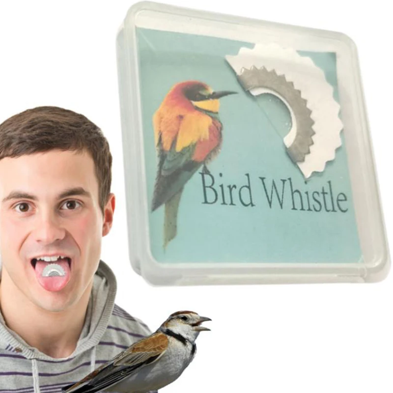 Fischietto Per Uccelli Fischietto Per Uccelli Che Si Adatta All'Interno Della Bocca Hiden Magic Tweeting Noisemaker Toys Tricks Gag Bird Caller Bird W