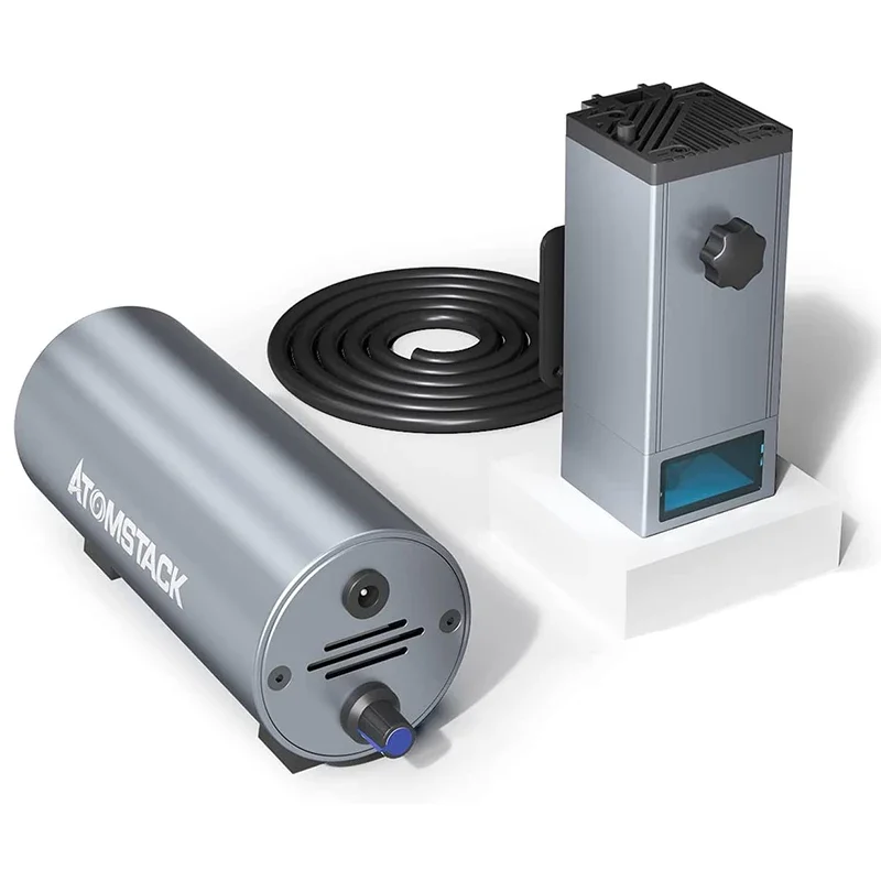 Четырехъядерный Лазерный Гравировальный модуль ATOMSTACK M100 130 Вт с комплектом