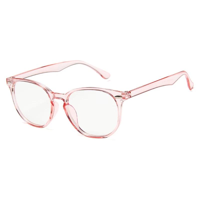 

Женские круглые очки с блокировкой сисветильник, очки с защитой от излучения, женские прозрачные модные очки