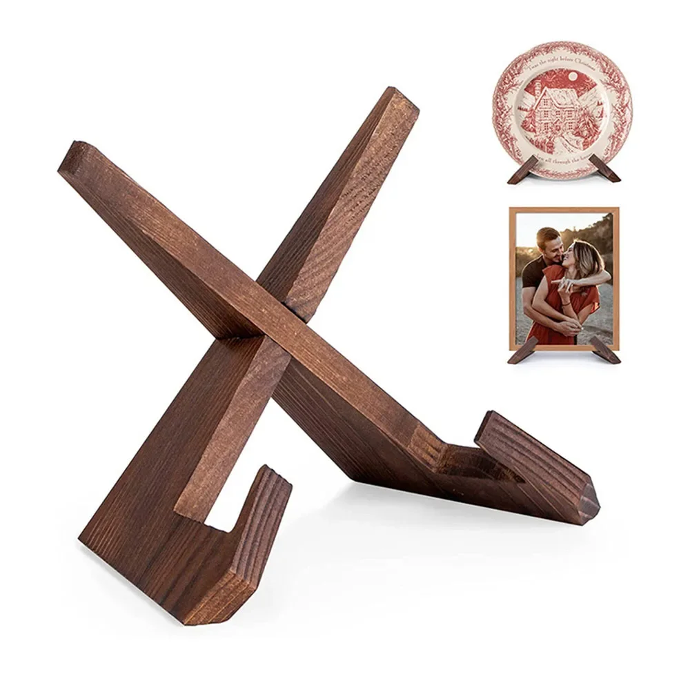 Деревянная полка для меню в ресторане и дома 1 шт.