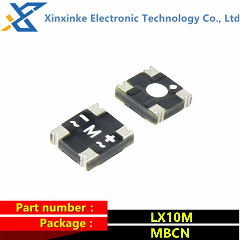 LX10M MBCN выпрямительный мост 1A/1000V SMD зарядное устройство выпрямительный силовой мост стек микротонкий