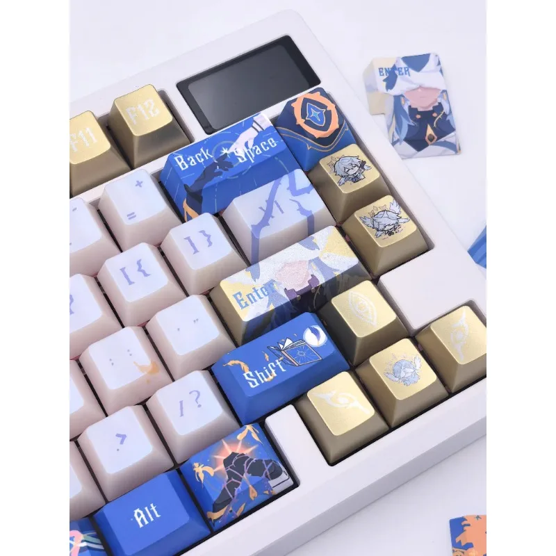 Honkai: Набор колпачков для клавиш Star Rail Sunday с индивидуальным вишневым профилем PBT