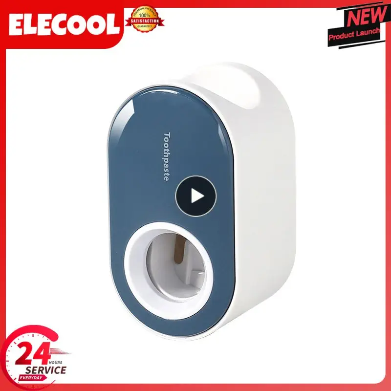 

Toothpaste Squeezer Wall Suction Adhesive Toothpaste Holder Automatic Toothpaste Dispenser Toothpaste Rack Bathroom Accessories