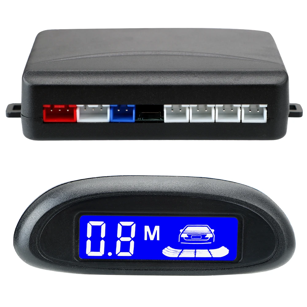 LEEPEE Parktronic Parking Sensor System LCD Cars Car Reversing Radar Buzzer Detector Automatic 12V DC | Автоэлектроника