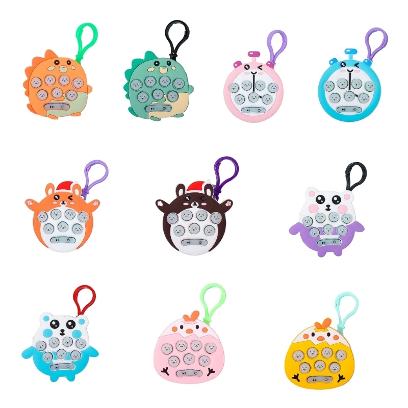 

Декомпрессия Fidgets Keychain Game Console Push Bubble Toy Goodie Bag Наполнители оптом