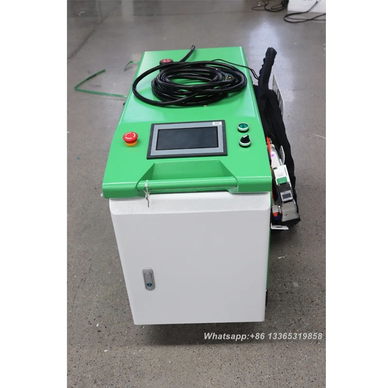 

1000W 1500W 2000W 1KW 1.5KW 2KW Metal Stainless Carbon Steel Aluminum Continoues Laser Rust Removal Remover Cleaning Machines