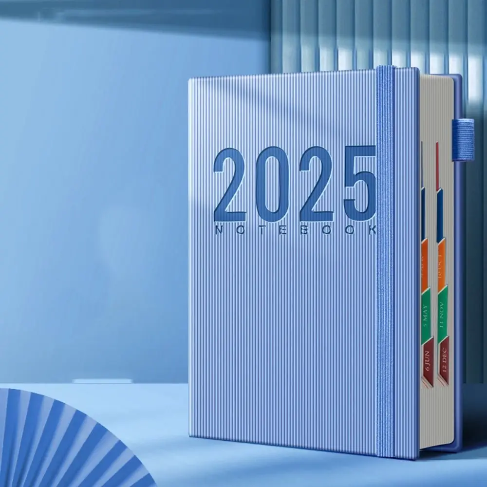 Блокнот-планировщик расписания 12 месяцев 2025 г. утолщенная бумага