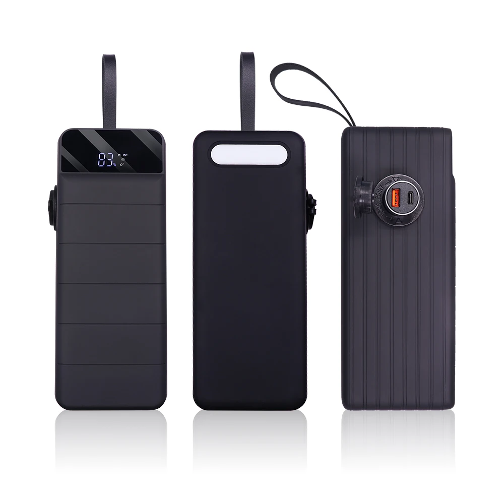 

Wholesale unique 80000mah power bank 65W 296Wh fast charging soft touched 12V/12A socket power station