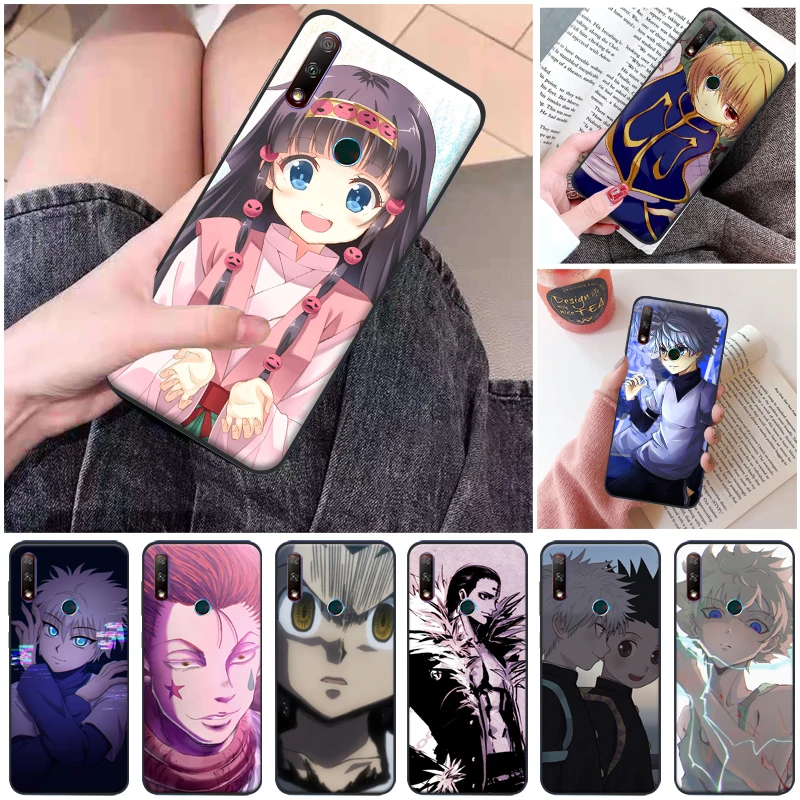 

Anime Hunter X Hunter Killua Zoldyck Phone Case For Huawei Honor 7X 8X 8C V20 20i Honor 30 Pro Lite Coque Matte Cover Carcasa