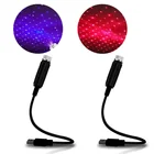 1X светодиодный автомобильный ночник на крышу, USB-лампа для атмосферы для K7 Kia Sportage 4 Rio 3 Ceed Jd Picanto Tesla модели 2021 3 Y S X Seat