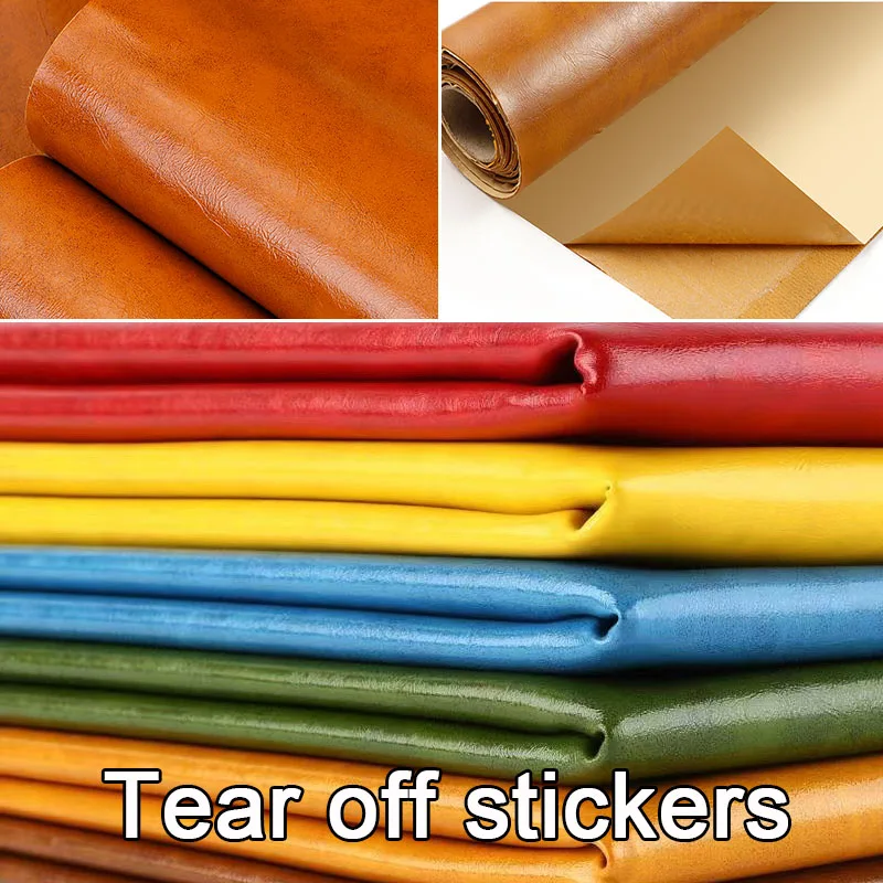 

50X138cm Self-adhesive Leather Repair Patch Padding for Repairing Sofa Patches Pu Tape Artificial Fix Car Fabric Sticky Sticker