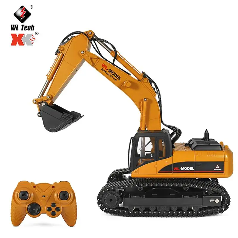 WLtoys 16800 1:16 2 4G RC экскаватор автомобиль игрушки Стайлинг 23CH дорожное строительство