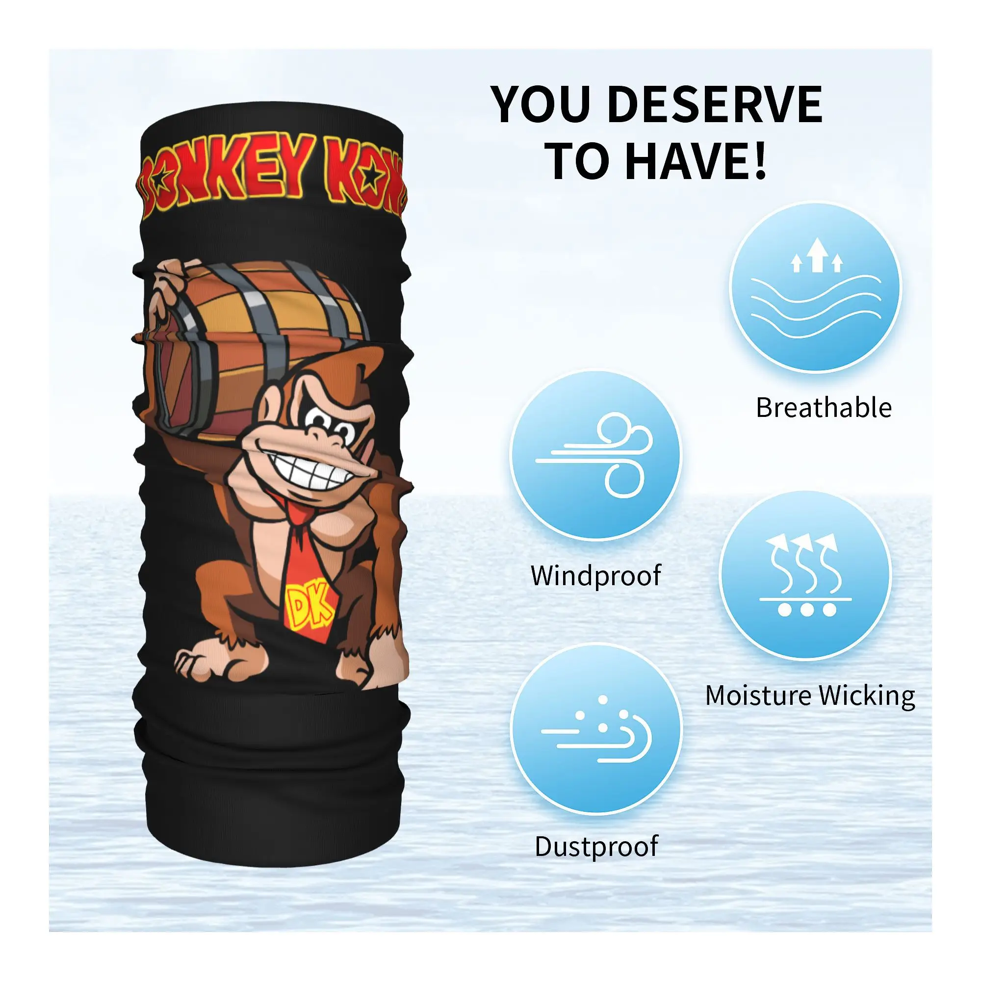 Симпатичная бандана D-Donkey Kongs на заказ гетры для пеших прогулок бега женщин и