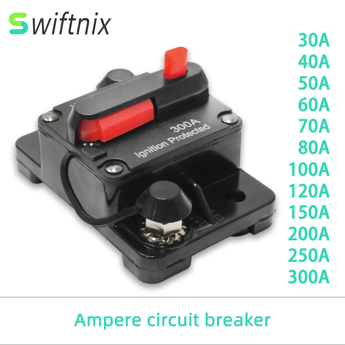 Автоматический предохранитель 30-300 A Amp автоматический с ручным сбросом для