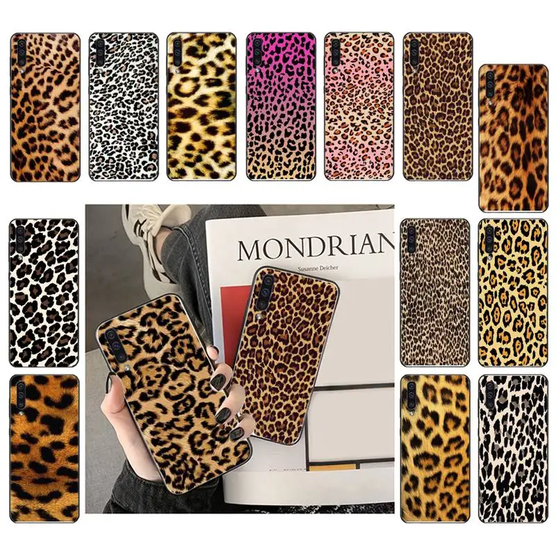 

Fashion Tiger Leopard Panther Phone Case For Samsung Galaxy A51 A71 A52 A12 A50 A32 A21S A70 A31 A21 A11 A12 M31 A02 Case