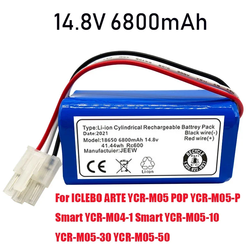 

14,8 V Neue Batterie für ICLEBO ARTE YCR-M05 POP YCR-M05-P Smart YCR-M04-1 Smart YCR-M05-10 YCR-M05-30 YCR-M05-50 Li-Ion