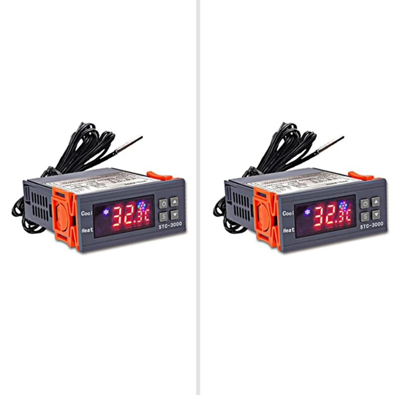 

STC-3000 High-Precision Digital Thermostat Is Used For Incubator Temperature Control Adjustment Heating Cooler
