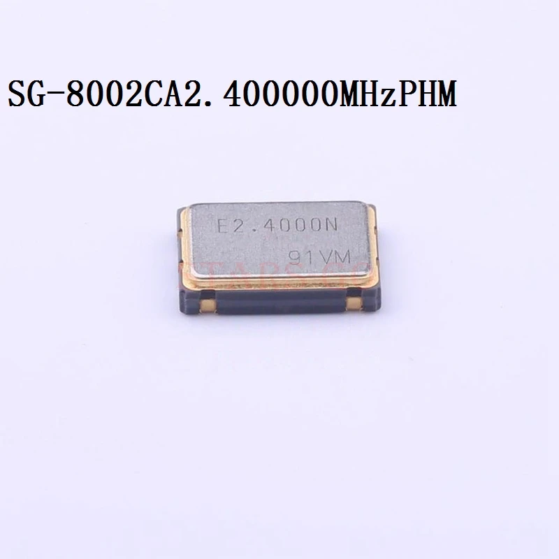 10PCS/100PCS 2.4MHz 7050 4P SMD 5V ±100ppm OE -40~~+85℃ SG-8002CA 2.400000MHz PHM Pre-programmed Oscillators