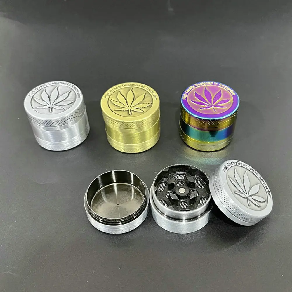 

30mm Grinder 3 Piece Zinc Alloy Grinder Herb Shark Teeth Grinder