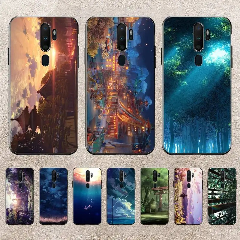 

Anime Landscape Cover Phone Case For Redmi 9A 8A 6A Note 9 8 10 11S 8T Pro Max 9 K20 K30 K40 Pro PocoF3 Note11 5G Case