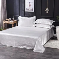 dimi double couple king full queen bedspread 13pcs bedding set bed linen flat sheet pillowcases soft solid color silk bed sheet