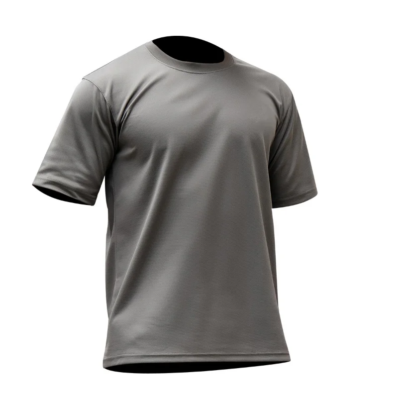 

Outdoor Mountaineering Sports Clothes Summer Camping Breathable Quick Dry Clothes Sports Short Sleeves Mens Shirts