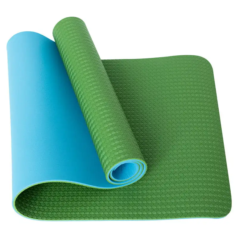 

Thick Yoga Mat 31.5"x72"x0.28" Thickness 7mm -Eco Friendly Material- With High Density Anti-Tear Exercise Bolster