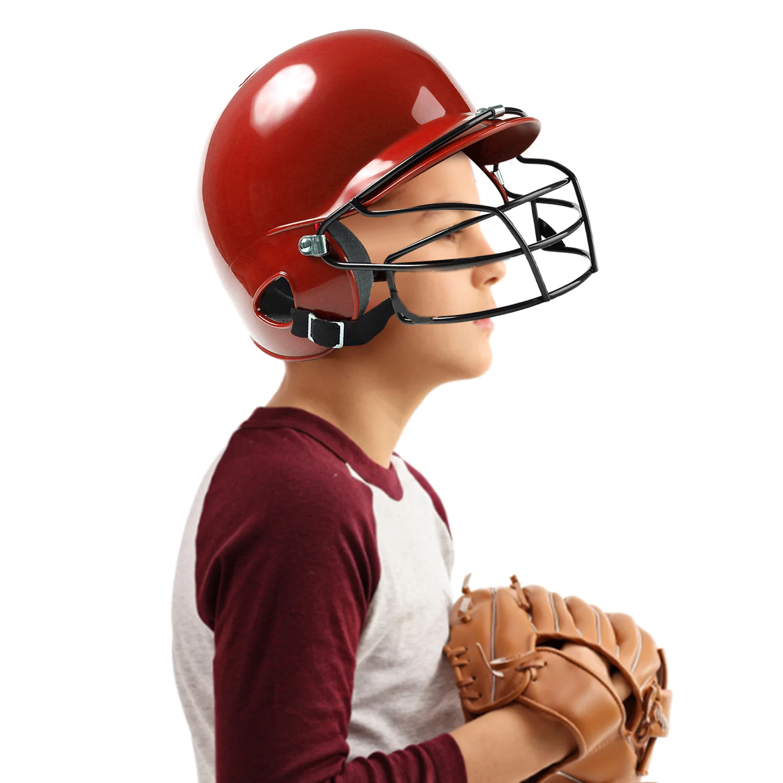 

Головной убор для взрослых Tball, головной убор с мягким шаром для защиты лица, дышащий Легкий Прочный полноразмерный защитный головной убор д...