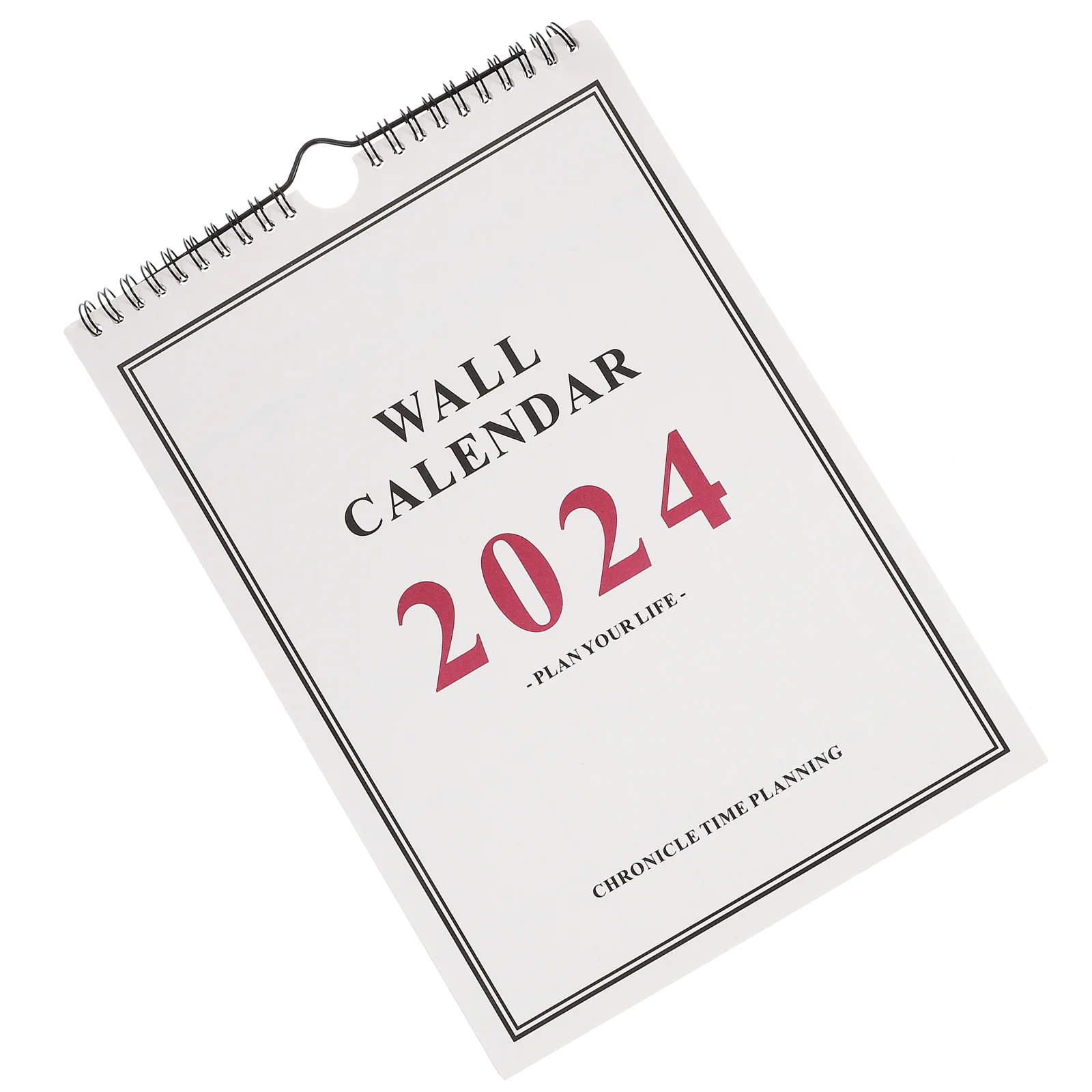 Календарь на спирали, календарь 2024, ежемесячный календарь, настенный календарь для встреч, подвесной календарь для дома, офиса, школы, планировщики