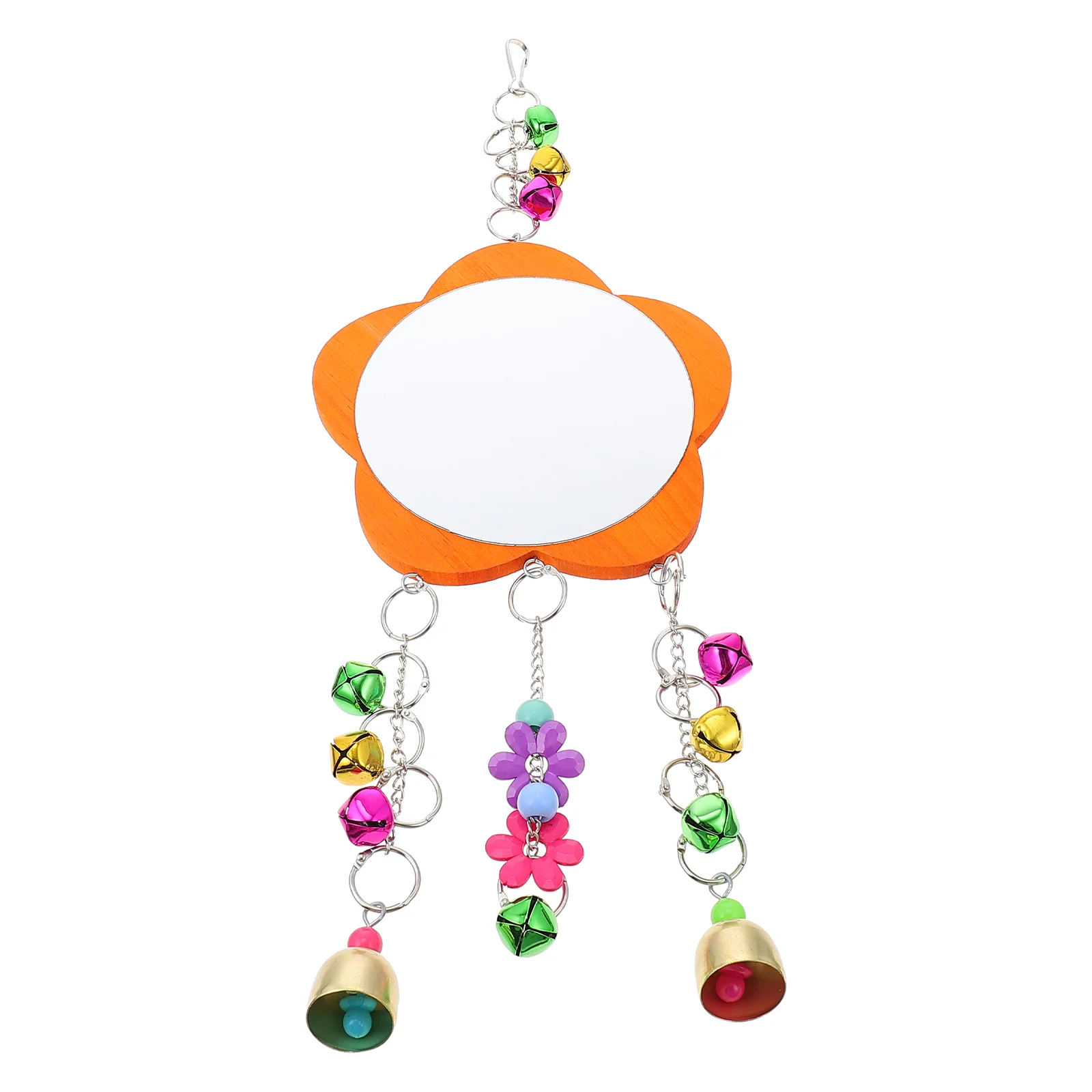 

Toy Hanging Mirror Pets Bird Hen Coop Infant Sleeper Swing Supplies Cage Accessory Stainless Steel Baby Small Toys