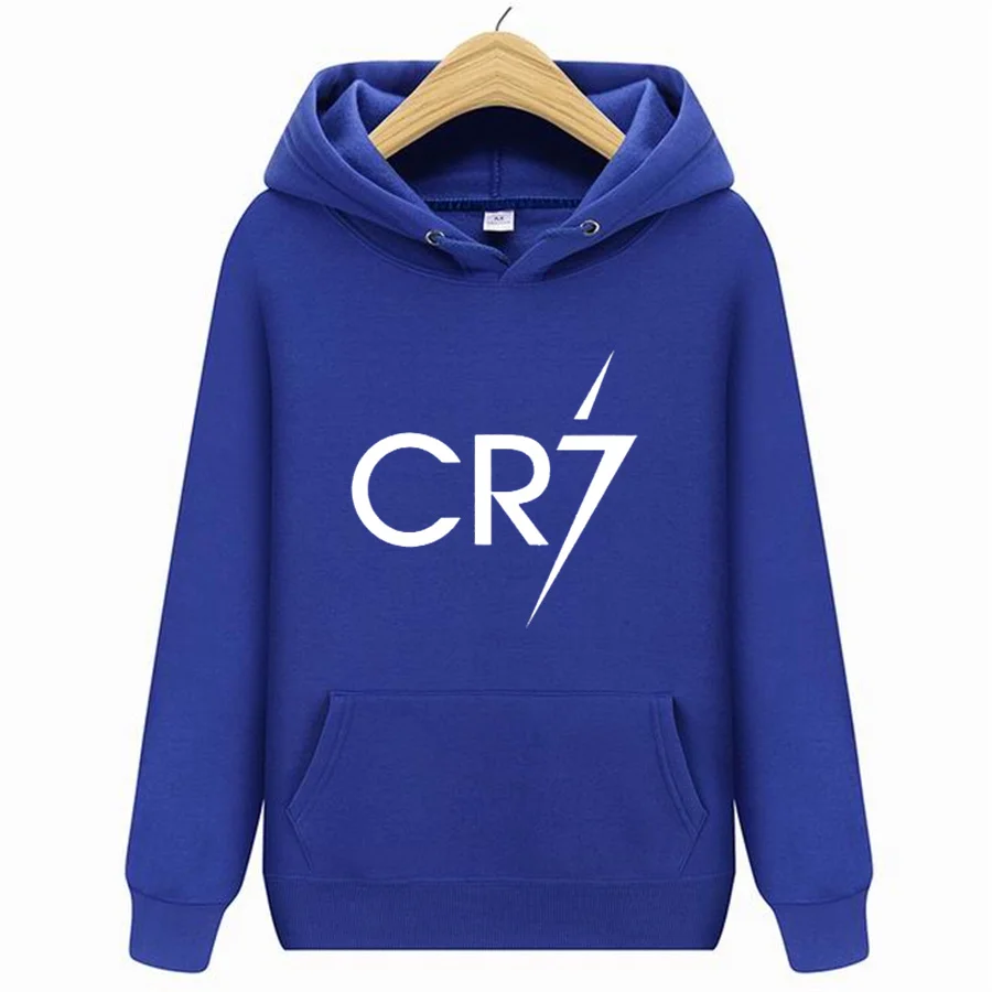 Модный пуловер Криштиану Роналду CR7 качественная хлопковая толстовка в стиле