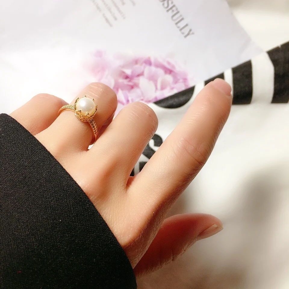 

Classic Fashion Crown Ring Women Original design Luxury Opening Ring Women engagement best-selling ring jewelry accessories 2023