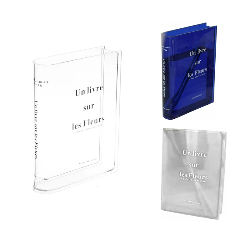 Ваза для книг акриловая ваза INS украшение дома Европа современный гидропонный