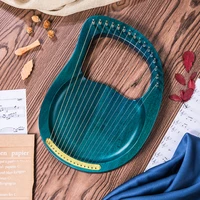 lyre harp 24 string miniature wood instruments adults musical 16 string miniature instruments intrumentos musicales music items