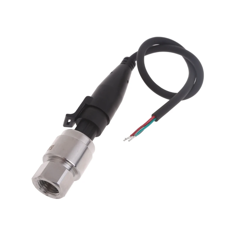 

1/4NPT Stainless Steel Pressure Transducer SenderSensor DC5V Oil FuelWater Dropship