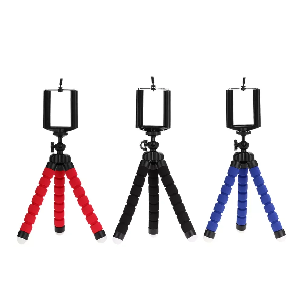 

Tripod For Phone Mobile Camera Holder Clip Smartphone Monopod Tripe Stand Octopus Mini Tripod For Phone