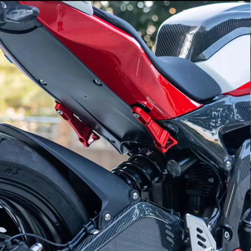 Фото Для YAMAHA R1 R1M R6 R7 удаление задней педали декоративная крышка модификация подножки колышки аксессуары для мотоциклов №3