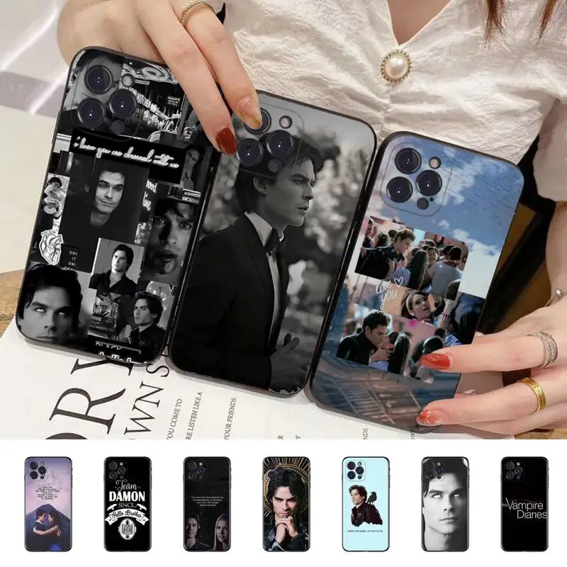 

The Vampire Diaries Phone Case for iPhone 11 12 13 mini pro XS MAX 8 7 6 6S Plus X 5S SE 2020 XR case