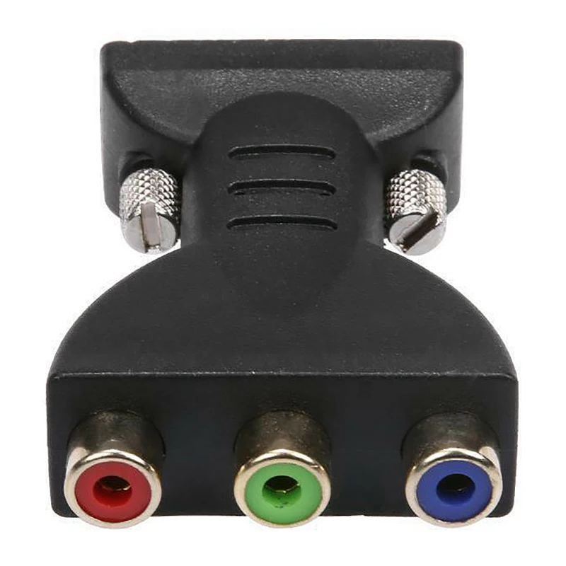 Адаптер видеоразъема 3RCA RGB мама в HD 15-контактный VGA-разъем |